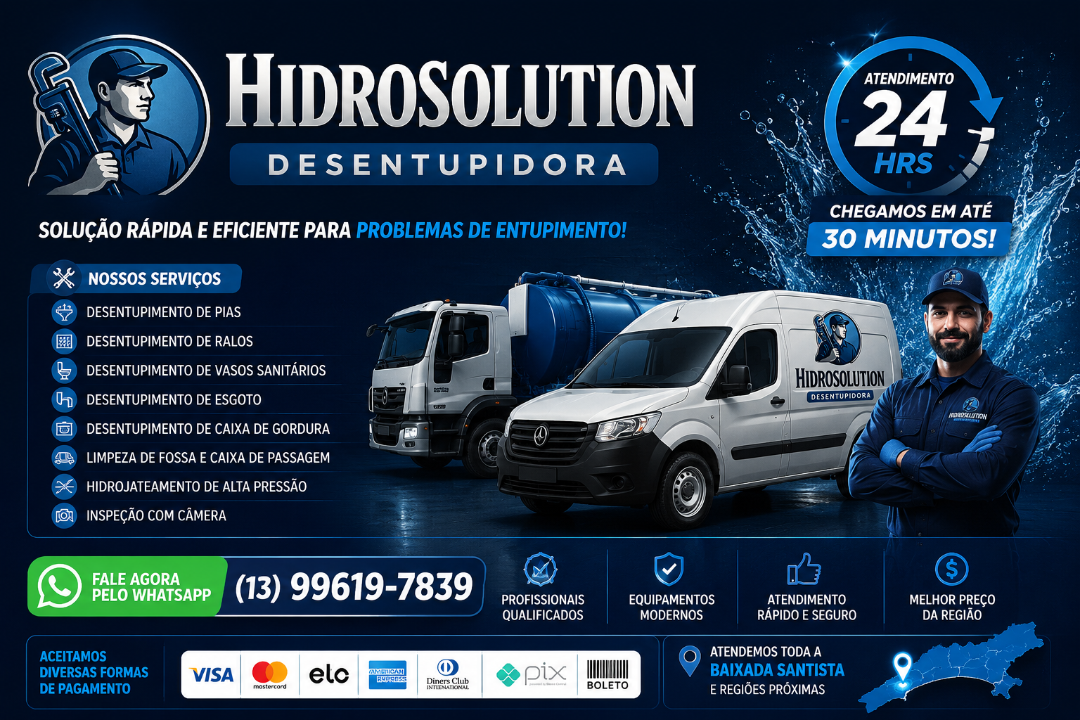 desentupidora 24 horas
