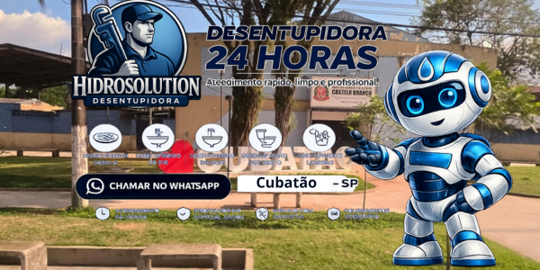 desentupidora em Cubatão sp