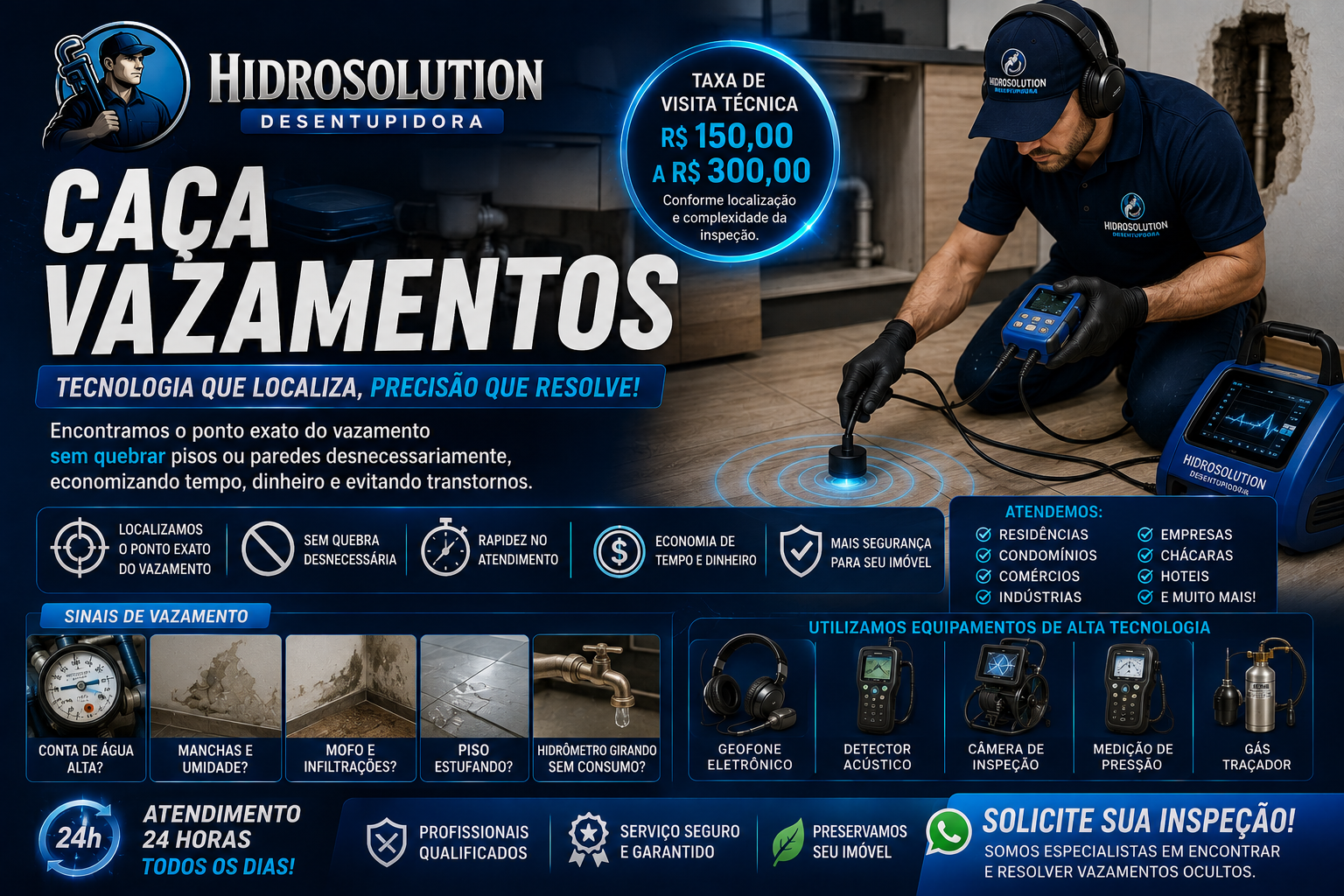 Caça Vazamentos